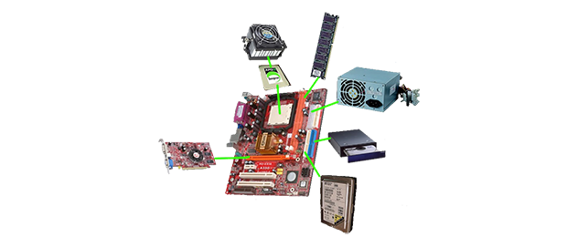 various images of computer hardware